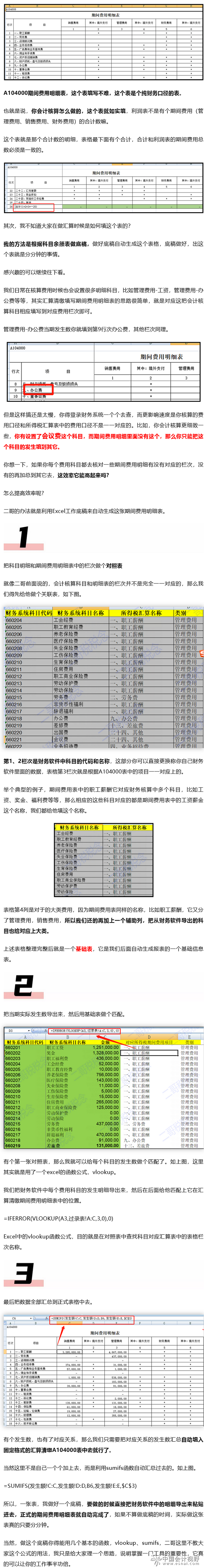 汇算清缴第八弹，期间费用明细表分分钟填1