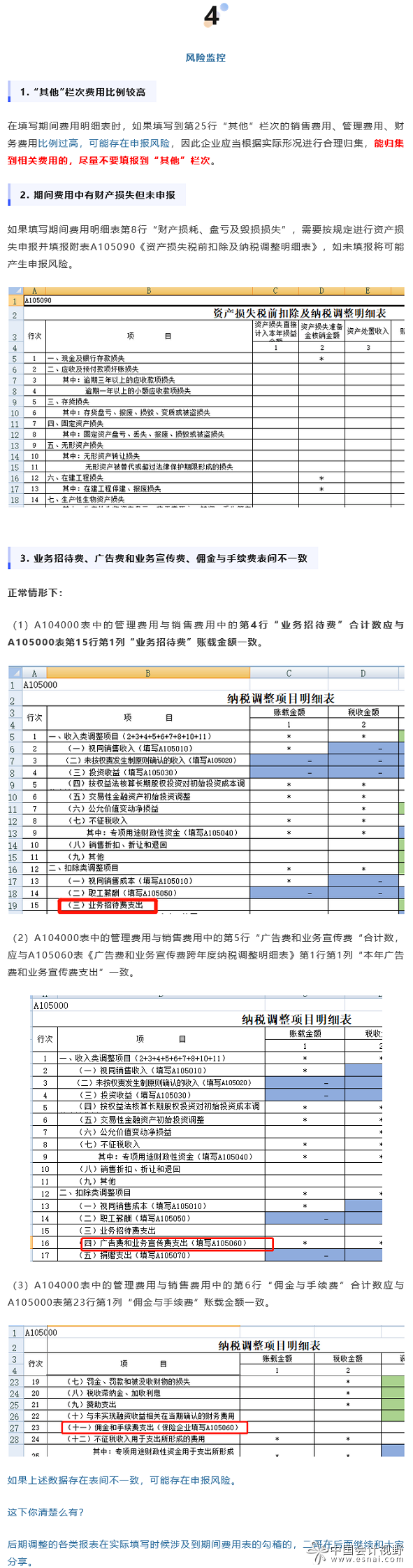 汇算清缴第八弹，期间费用明细表分分钟填3
