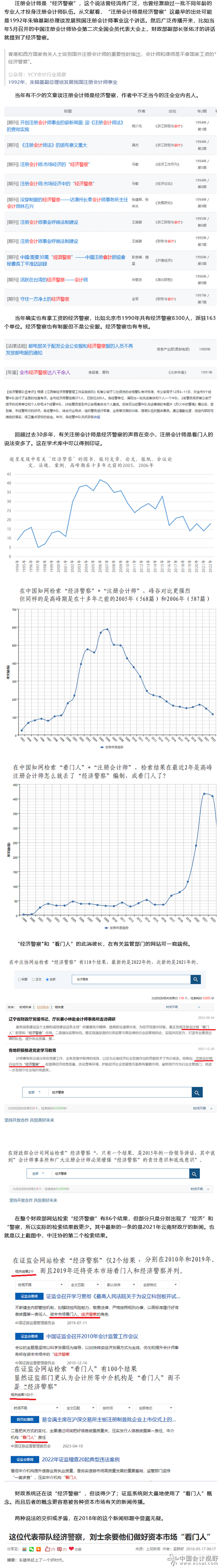 注册会计师是经济警察还是看门人