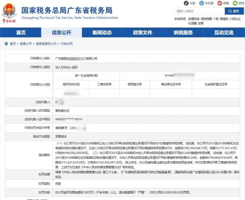 中药材收购业务虚开高达16.8亿元,医药企业税务风险日益攀升