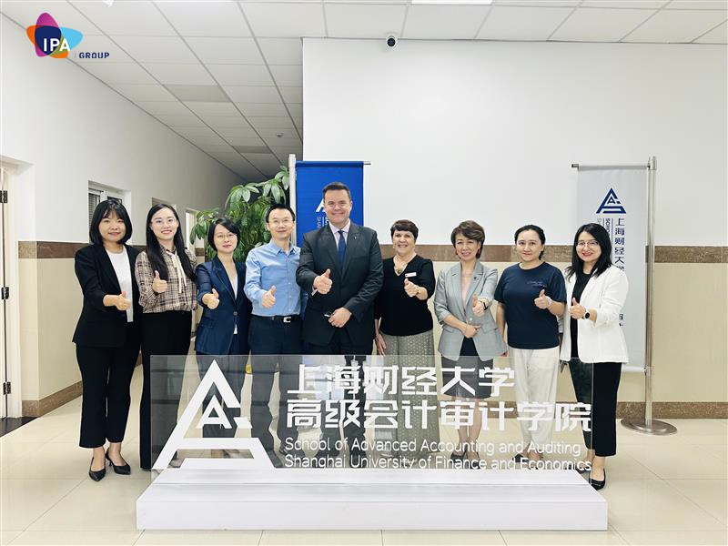共叙合作 共话未来丨IPA集团访问上海财经大学会计学院与高级会计审计学院